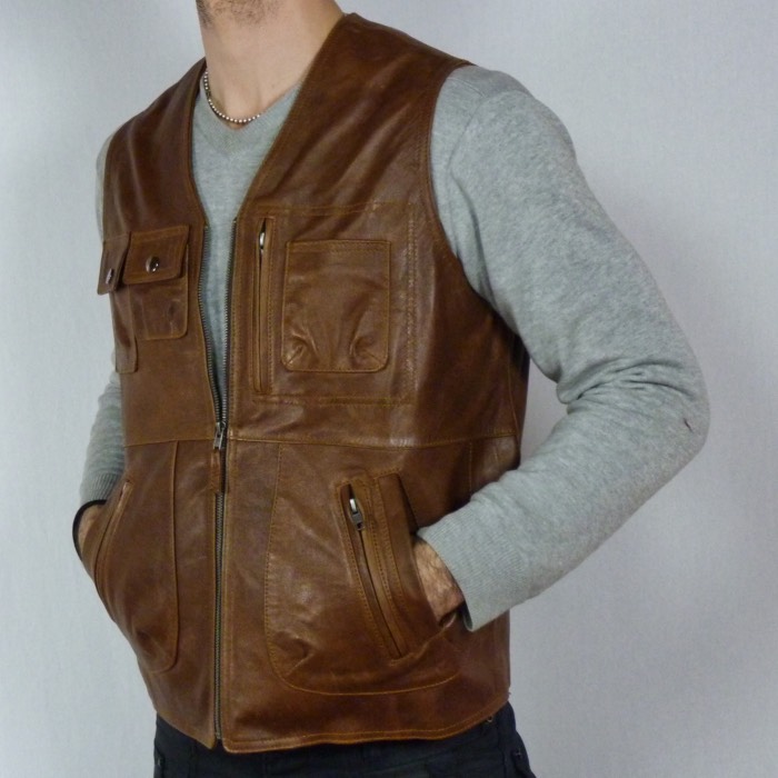 gilet a poche homme